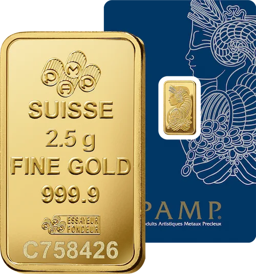 2.5 Gram Gold Bullion