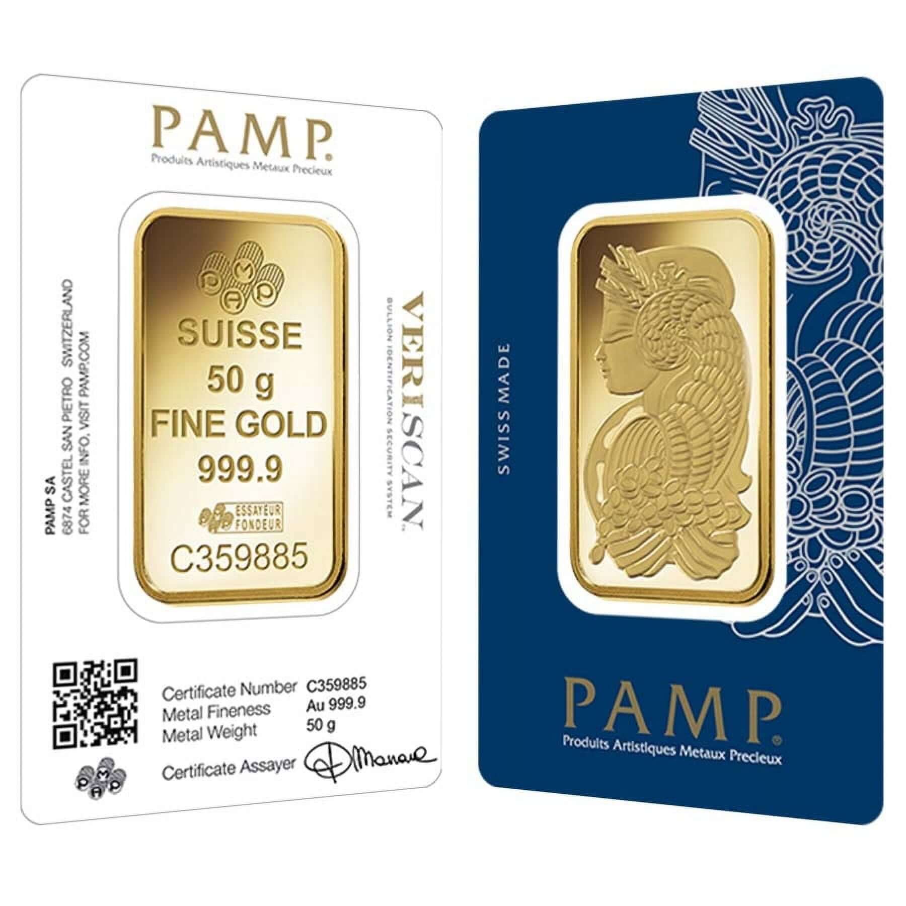 50 Gram Gold Bullion