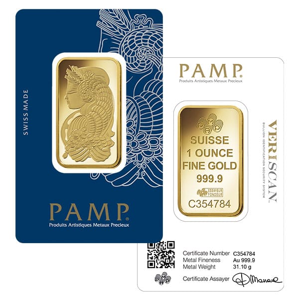 1 Oz Gold Bullion