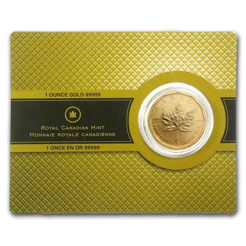 Any Year 1oz Canadian Gold Maple Leaf - 99999